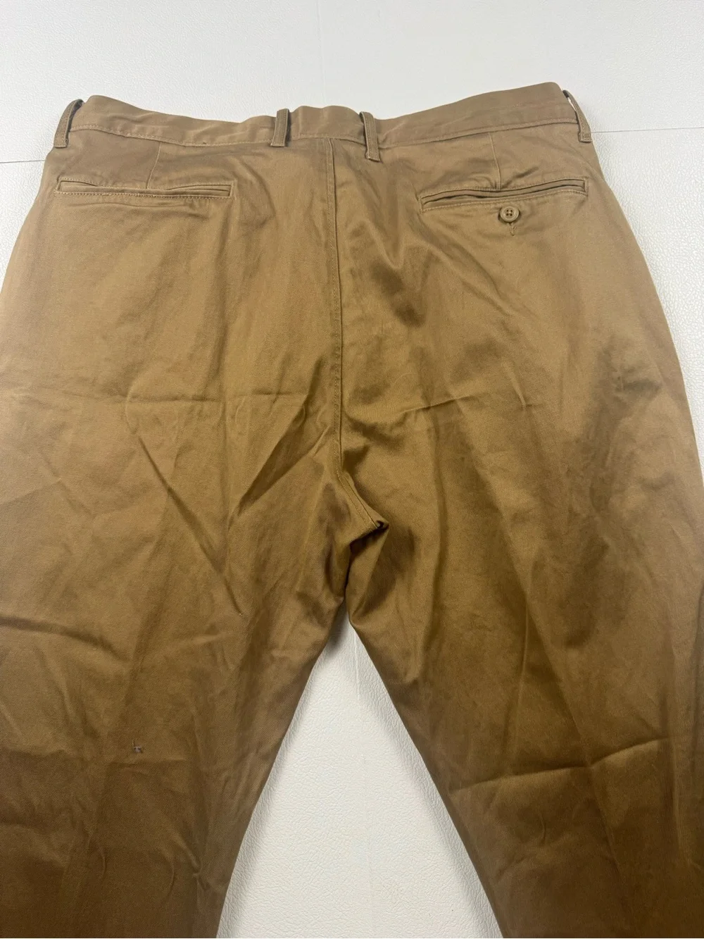 J.Crew 1040 Athletic Fit Stretch Chino Pants Brown Khaki 36x32